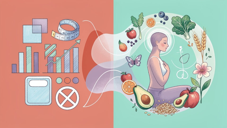 Ewolucja odchudzania: Od restrykcyjnych diet do żywienia intuicyjnego