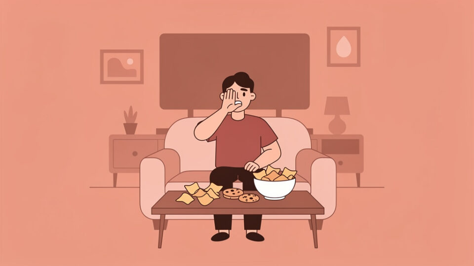 Jak przestać podjadać wieczorami przed telewizorem?