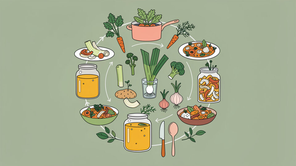 Kreatywne sposoby na wykorzystanie resztek warzyw – kuchnia zero waste