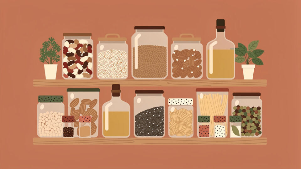 Lista zakupów "Healthy Pantry" – co zawsze warto mieć w szafce?