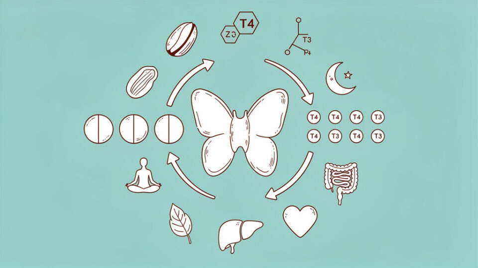 8 strategii na poprawę konwersji hormonów tarczycy T4 do T3