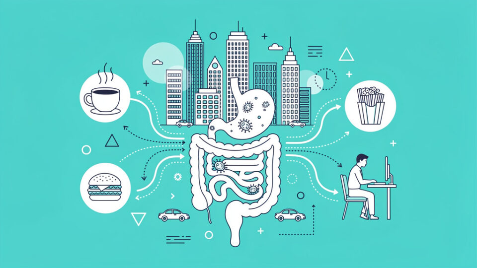Nowe statystyki 2025: Jak styl życia w dużych miastach wpływa na nawroty SIBO