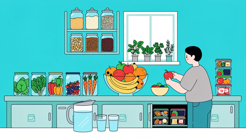 Wykorzystanie nauk behawioralnych do zaprojektowania "zdrowej kuchni"